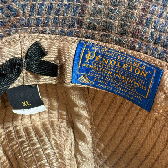 Pendleton Wool Felt Bucket Hat XL Style – Pure Virgin Wool, USA Made - Picture 3 of 8